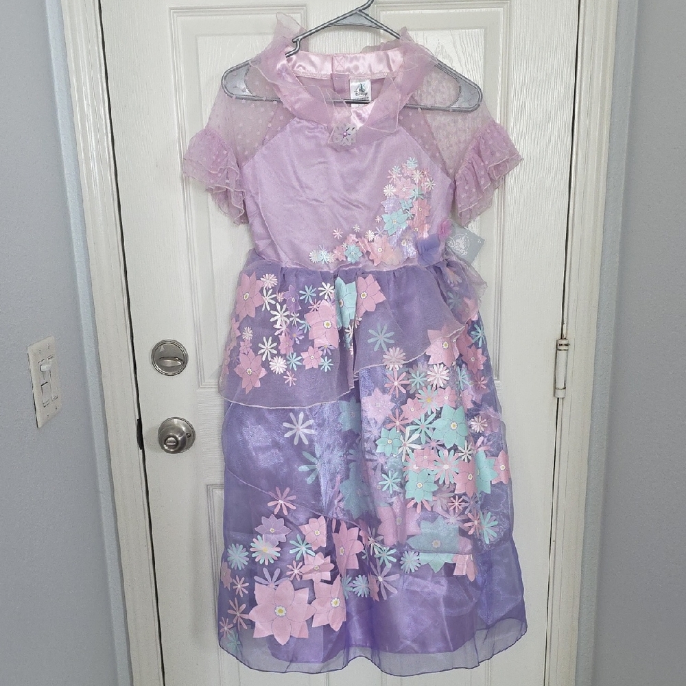 Disney Encanto Isabela Dress with Floral Details